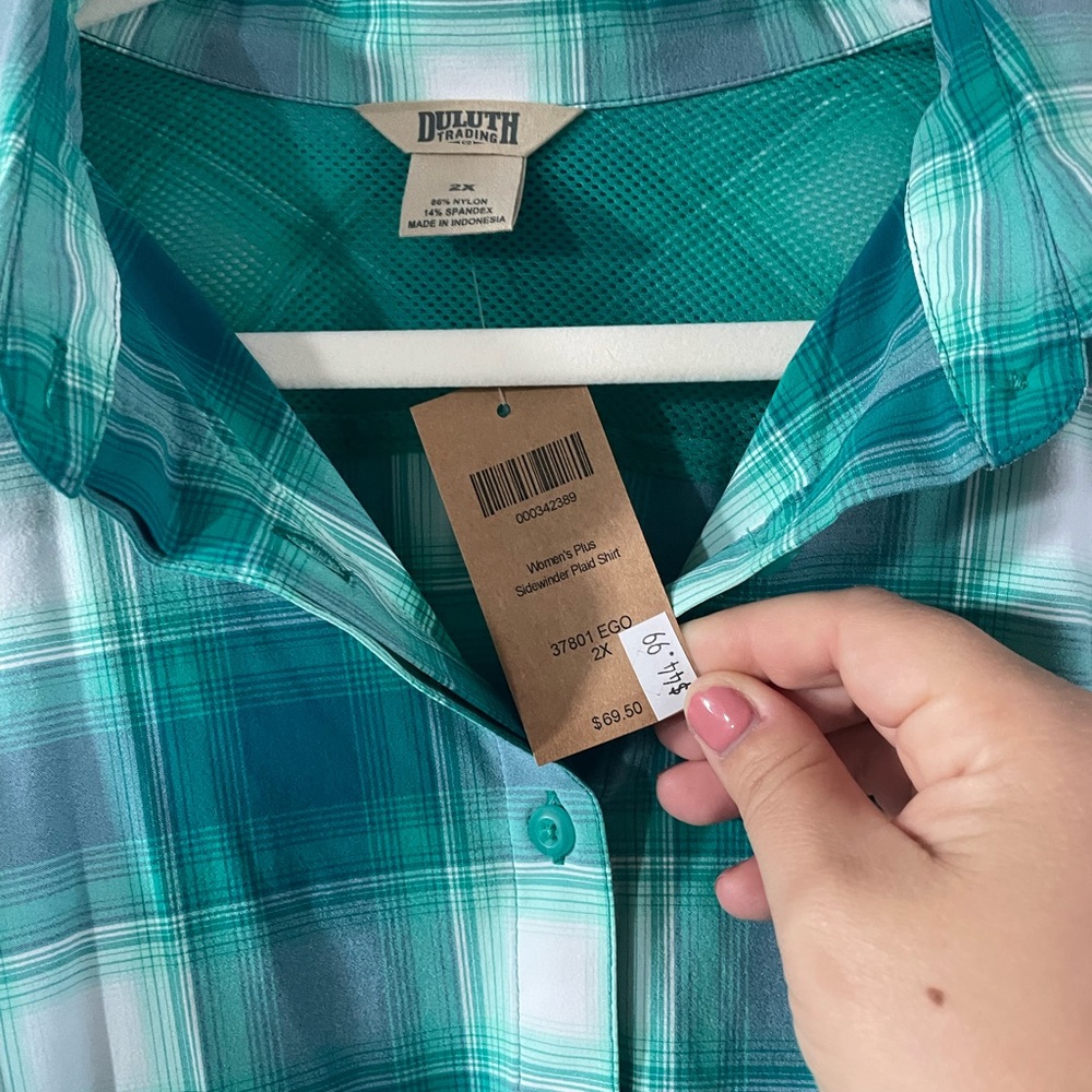 Duluth Sidewinder Plaid Shirt-2X